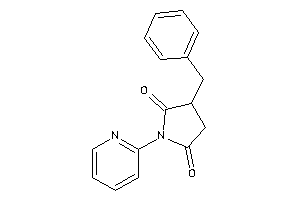 3-benzyl-1-(2-pyridyl)pyrrolidine-2,5-quinone