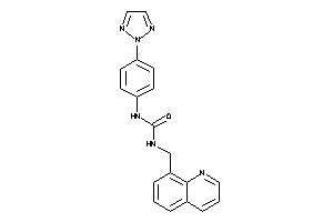 1-(8-quinolylmethyl)-3-[4-(triazol-2-yl)phenyl]urea