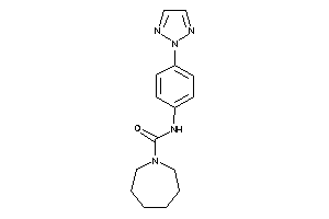 N-[4-(triazol-2-yl)phenyl]azepane-1-carboxamide