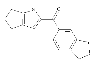 5,6-dihydro-4H-cyclopenta[b]thiophen-2-yl(indan-5-yl)methanone