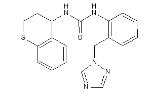 1-thiochroman-4-yl-3-[2-(1,2,4-triazol-1-ylmethyl)phenyl]urea