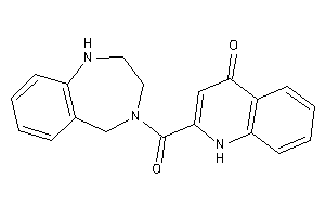 2-(1,2,3,5-tetrahydro-1,4-benzodiazepine-4-carbonyl)-4-quinolone