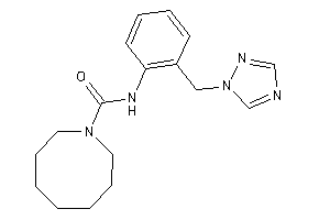 N-[2-(1,2,4-triazol-1-ylmethyl)phenyl]azocane-1-carboxamide