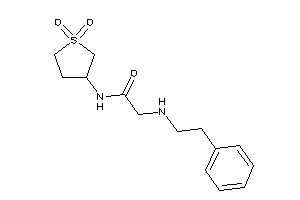 N-(1,1-diketothiolan-3-yl)-2-(phenethylamino)acetamide