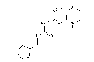 1-(3,4-dihydro-2H-1,4-benzoxazin-6-yl)-3-(tetrahydrofuran-3-ylmethyl)urea