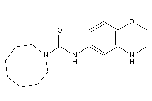 N-(3,4-dihydro-2H-1,4-benzoxazin-6-yl)azocane-1-carboxamide