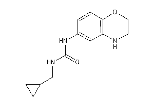 1-(cyclopropylmethyl)-3-(3,4-dihydro-2H-1,4-benzoxazin-6-yl)urea