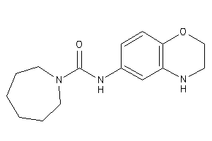 N-(3,4-dihydro-2H-1,4-benzoxazin-6-yl)azepane-1-carboxamide