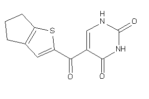 5-(5,6-dihydro-4H-cyclopenta[b]thiophene-2-carbonyl)uracil