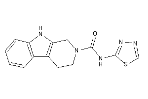 N-(1,3,4-thiadiazol-2-yl)-1,3,4,9-tetrahydro-$b-carboline-2-carboxamide