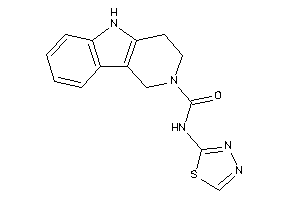 N-(1,3,4-thiadiazol-2-yl)-1,3,4,5-tetrahydropyrido[4,3-b]indole-2-carboxamide