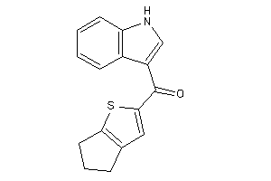 5,6-dihydro-4H-cyclopenta[b]thiophen-2-yl(1H-indol-3-yl)methanone