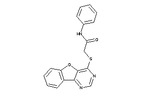 2-(benzofuro[3,2-d]pyrimidin-4-ylthio)-N-phenyl-acetamide