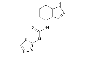 1-(4,5,6,7-tetrahydro-1H-indazol-4-yl)-3-(1,3,4-thiadiazol-2-yl)urea