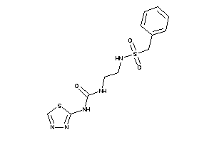 Image of 1-[2-(benzylsulfonylamino)ethyl]-3-(1,3,4-thiadiazol-2-yl)urea