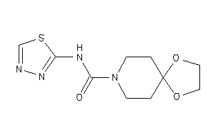 N-(1,3,4-thiadiazol-2-yl)-1,4-dioxa-8-azaspiro[4.5]decane-8-carboxamide
