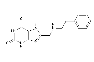 8-[(phenethylamino)methyl]-7H-xanthine