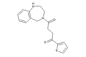 1-(1,2,3,5-tetrahydro-1,4-benzodiazepin-4-yl)-4-(2-thienyl)butane-1,4-dione