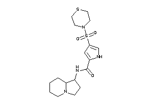 N-indolizidin-1-yl-4-thiomorpholinosulfonyl-1H-pyrrole-2-carboxamide