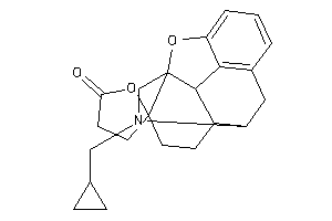 Cyclopropylmethylspiro[BLAH-5,5'-tetrahydrofuran]-2'-one