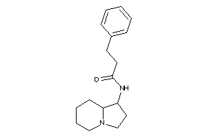 N-indolizidin-1-yl-3-phenyl-propionamide