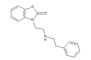 3-[2-(phenethylamino)ethyl]-1,3-benzoxazol-2-one