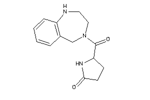 5-(1,2,3,5-tetrahydro-1,4-benzodiazepine-4-carbonyl)-2-pyrrolidone