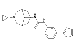 1-(7-cyclopropyl-7-azabicyclo[3.3.1]nonan-9-yl)-3-(3-oxazol-2-ylphenyl)urea