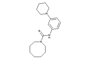 N-(3-piperidinophenyl)azocane-1-carboxamide