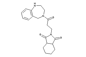 2-[3-keto-3-(1,2,3,5-tetrahydro-1,4-benzodiazepin-4-yl)propyl]-3a,4,5,6,7,7a-hexahydroisoindole-1,3-quinone