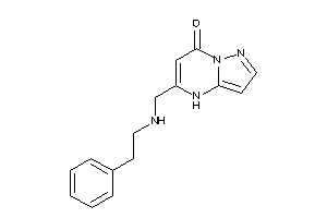 5-[(phenethylamino)methyl]-4H-pyrazolo[1,5-a]pyrimidin-7-one