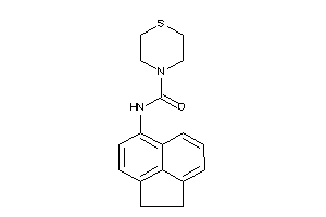 N-acenaphthen-5-ylthiomorpholine-4-carboxamide