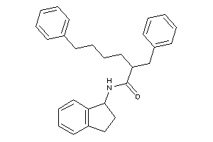 2-benzyl-N-indan-1-yl-6-phenyl-hexanamide