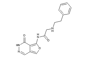 N-(4-keto-3H-furo[3,4-d]pyridazin-5-yl)-2-(phenethylamino)acetamide