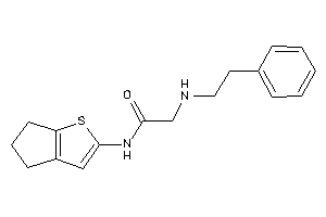 N-(5,6-dihydro-4H-cyclopenta[b]thiophen-2-yl)-2-(phenethylamino)acetamide