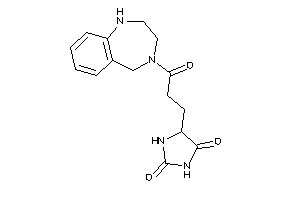 5-[3-keto-3-(1,2,3,5-tetrahydro-1,4-benzodiazepin-4-yl)propyl]hydantoin