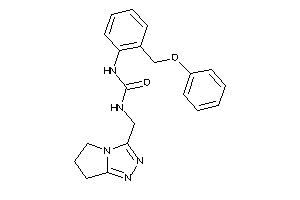 1-(6,7-dihydro-5H-pyrrolo[2,1-c][1,2,4]triazol-3-ylmethyl)-3-[2-(phenoxymethyl)phenyl]urea