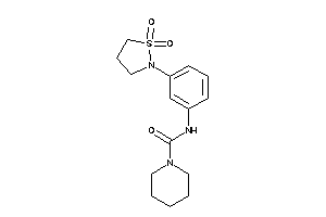 N-[3-(1,1-diketo-1,2-thiazolidin-2-yl)phenyl]piperidine-1-carboxamide