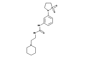 1-[3-(1,1-diketo-1,2-thiazolidin-2-yl)phenyl]-3-(2-piperidinoethyl)urea