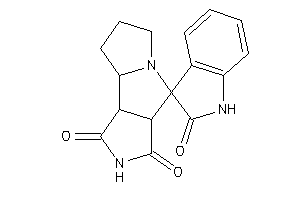 Spiro[3a,6,7,8,8a,8b-hexahydropyrrolo[3,4-a]pyrrolizine-4,3'-indoline]-1,2',3-trione