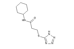 N-cyclohexyl-3-(1H-tetrazol-5-ylthio)propionamide