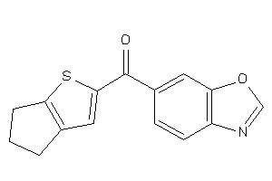 1,3-benzoxazol-6-yl(5,6-dihydro-4H-cyclopenta[b]thiophen-2-yl)methanone