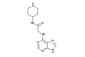 N-(4-piperidyl)-2-(9H-purin-6-ylamino)acetamide