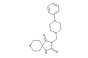 3-[(4-phenylpiperazino)methyl]-8-oxa-1,3-diazaspiro[4.5]decane-2,4-quinone