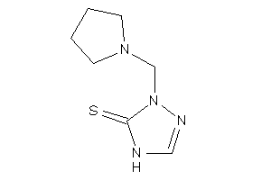 2-(pyrrolidinomethyl)-4H-1,2,4-triazole-3-thione