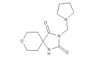 3-(pyrrolidinomethyl)-8-oxa-1,3-diazaspiro[4.5]decane-2,4-quinone