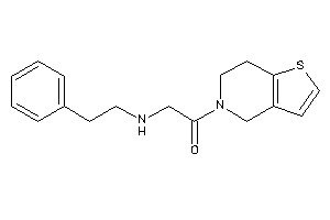 1-(6,7-dihydro-4H-thieno[3,2-c]pyridin-5-yl)-2-(phenethylamino)ethanone