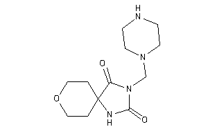 3-(piperazinomethyl)-8-oxa-1,3-diazaspiro[4.5]decane-2,4-quinone