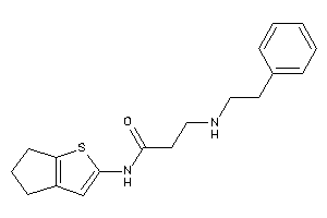 N-(5,6-dihydro-4H-cyclopenta[b]thiophen-2-yl)-3-(phenethylamino)propionamide