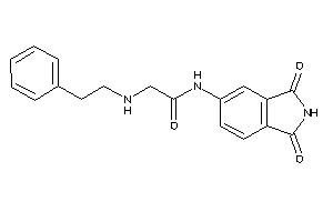 N-(1,3-diketoisoindolin-5-yl)-2-(phenethylamino)acetamide